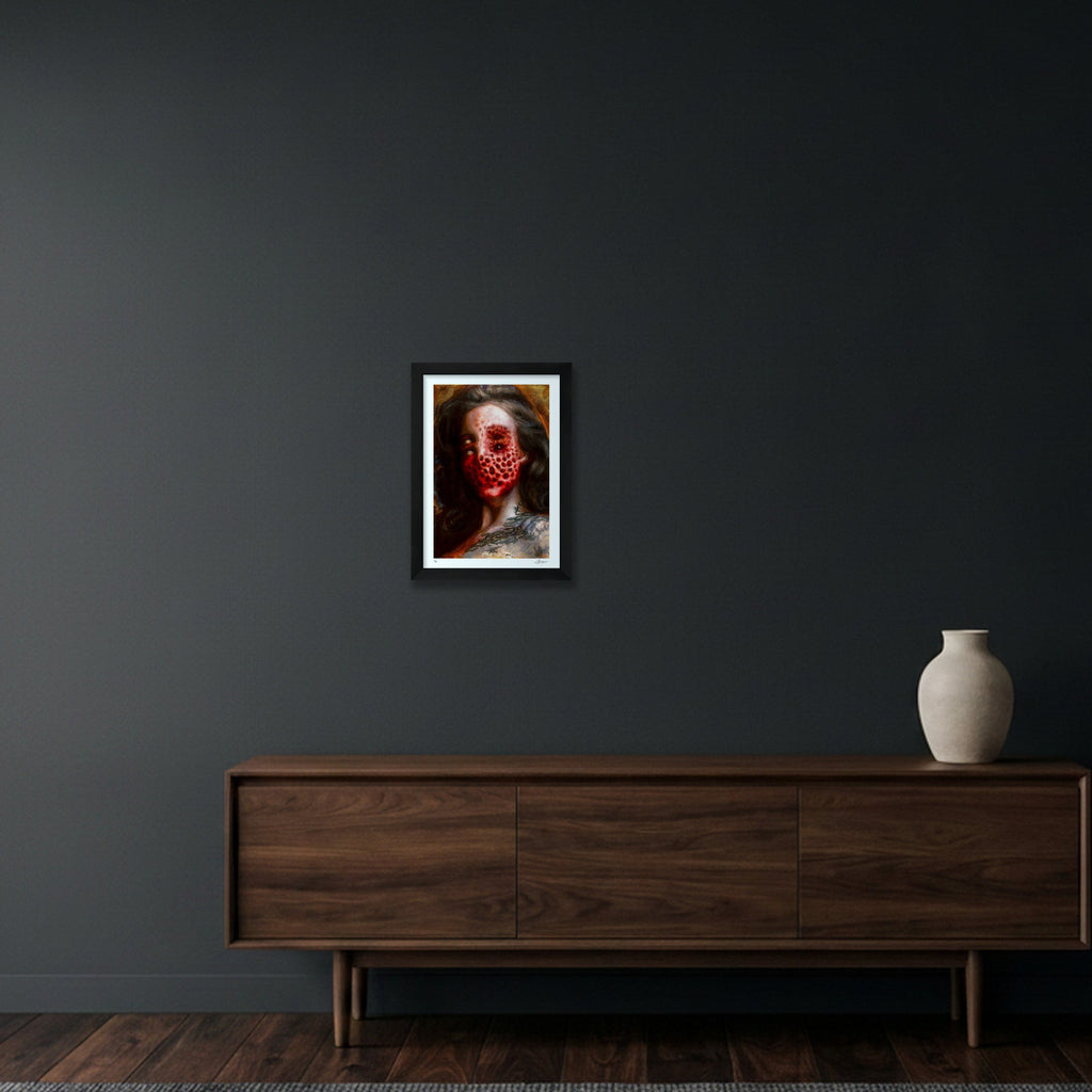 Trypy Study — A4 (21×30cm, 8×12") Black Frame