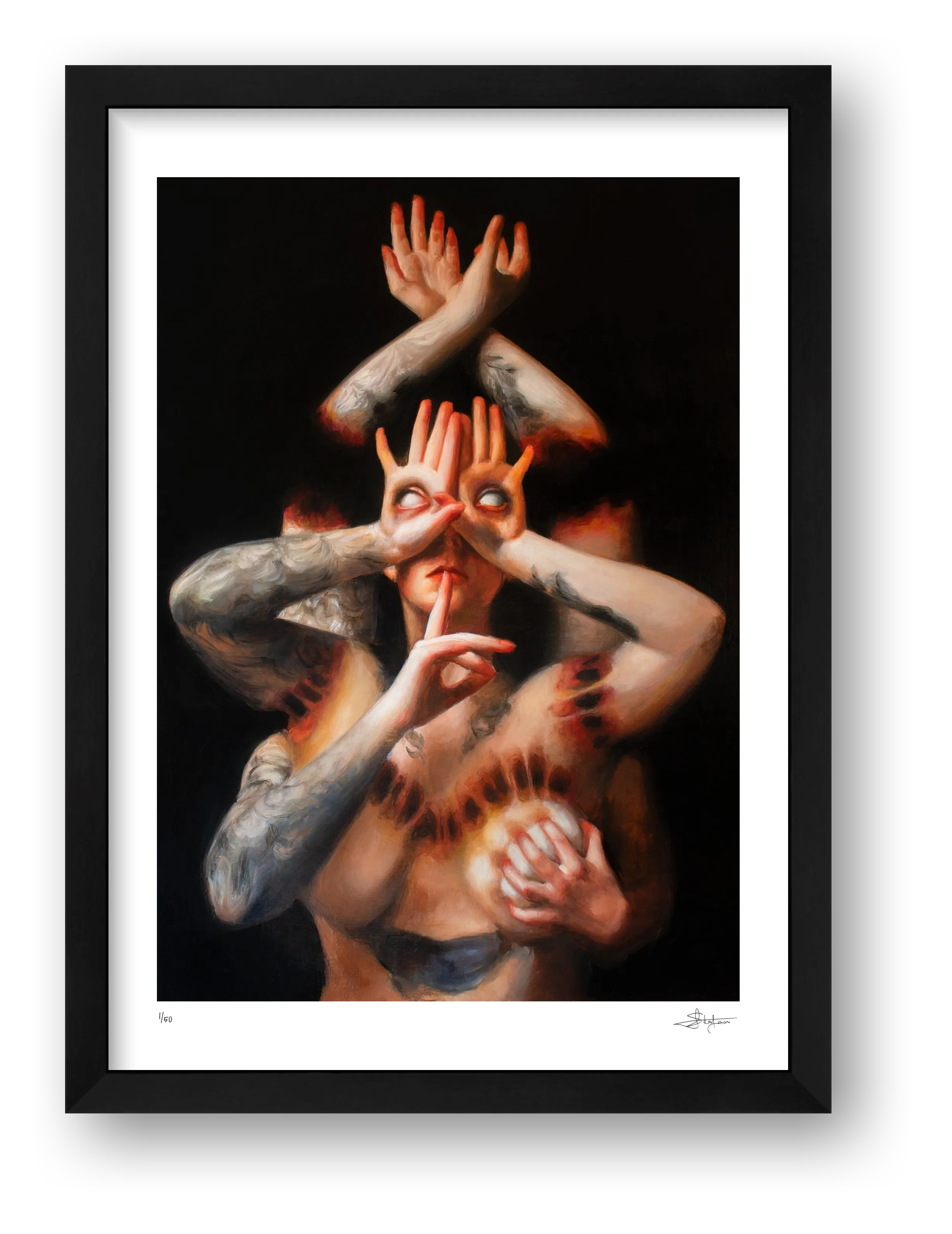 Blind Eye — framed