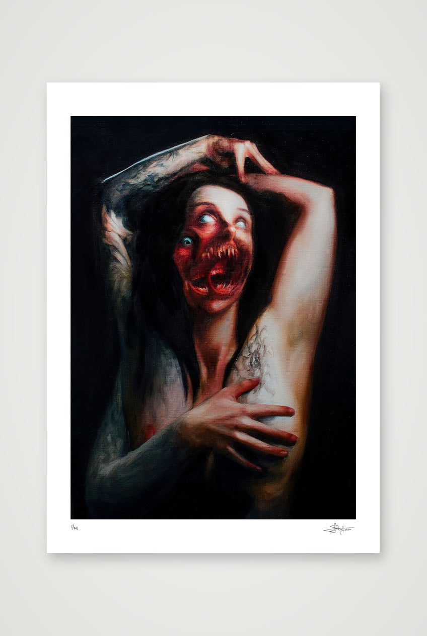 Two Faced — A3 (30×42cm, 12×17") Print only