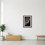 The Cellist — A3 (30×42cm, 12×17") Black Frame