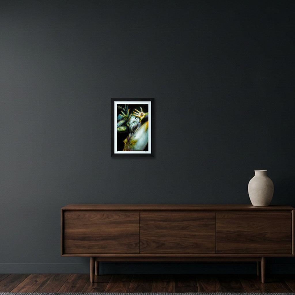 Masking Study — A4 (21×30cm, 8×12") Black Frame